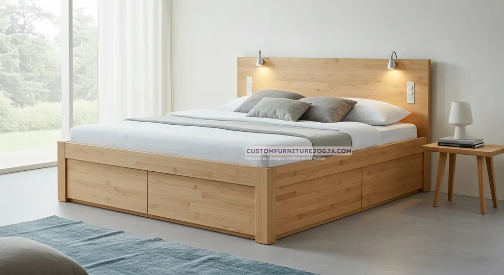 Jasa Pembuatan Tempat Tidur Dewasa Jogja